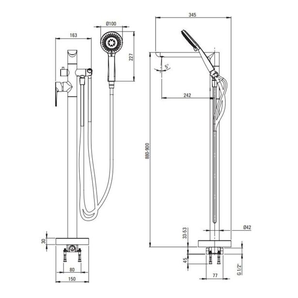 PIPA ZA KAD DEANTE SET JASMIN BGJ 017M