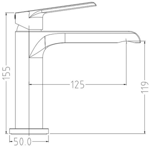 PIPA ZA UMIVALNIK BLITZ VIVA 1701 BELA