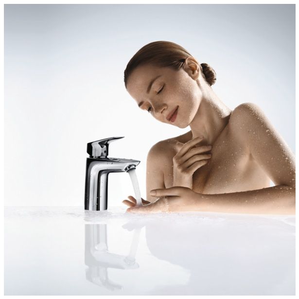 PIPA ZA UMIVALNIK HANSGROHE LOGIS 100 STOJEČA BREZ SIFONA