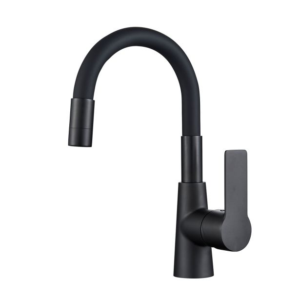 PIPA ZA UMIVALNIK INTER CERAMIC ALISADO CINK/MEDENINA MAT ČRNA