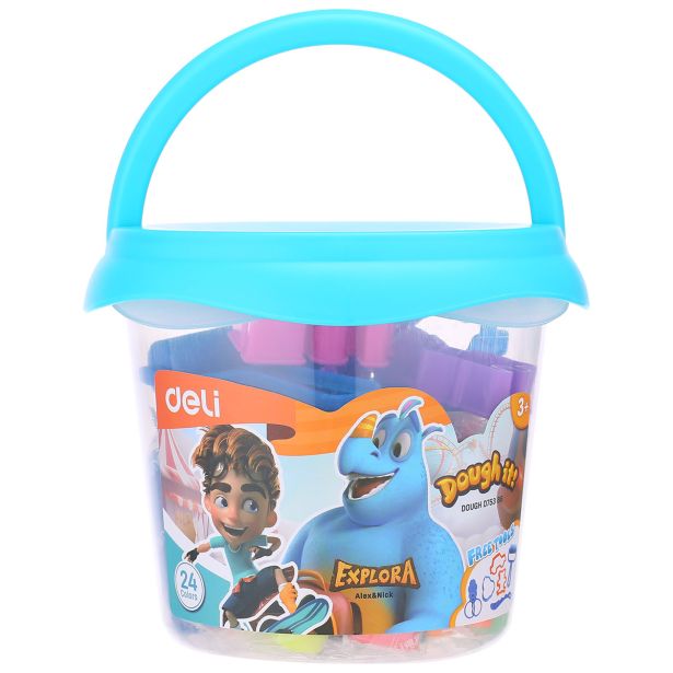 PISARNIŠKI IZDELEK DELI PLASTELIN MEHKI 34/1 V VEDRU DELI