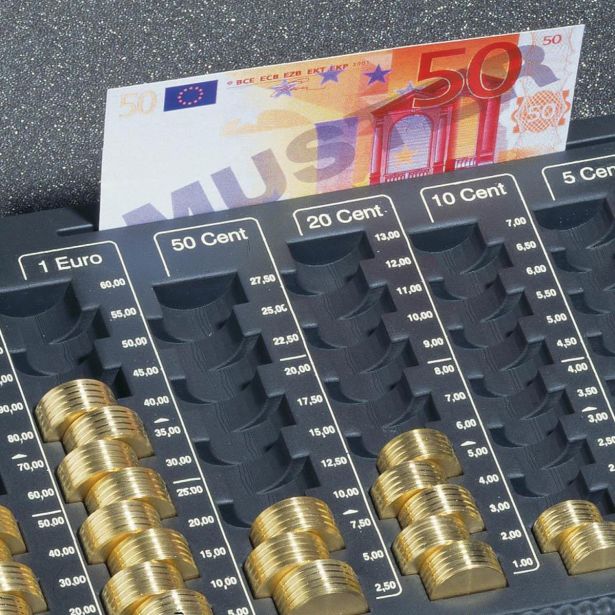 PISARNIŠKI PRIPOMOČKI DURABLE BLAGAJNA Z EURO PLOŠČO