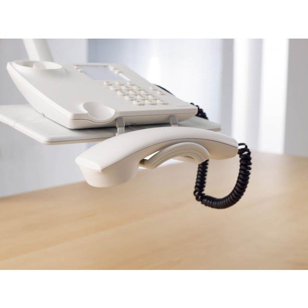 PISARNIŠKI PRIPOMOČKI NOVUS STOJALO ZA TELEFON TALKMASTER BELA