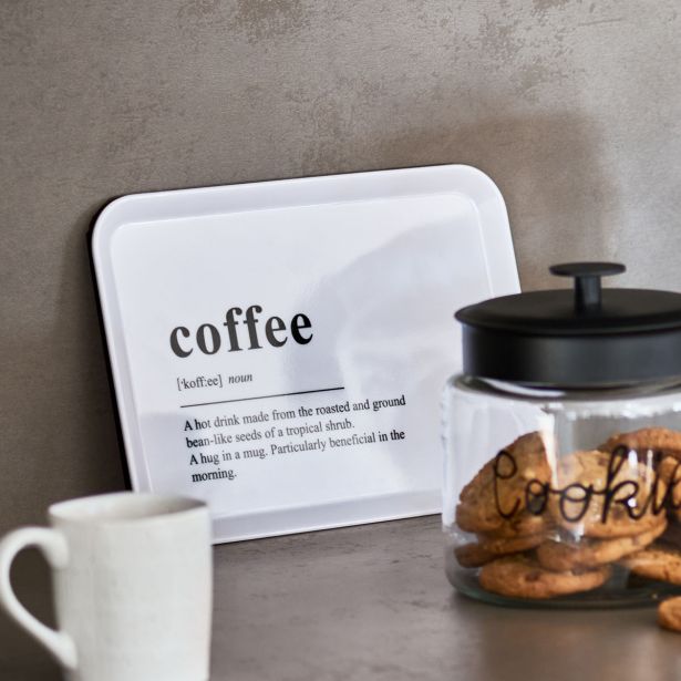 PLADENJ MELAMIN, "KAVA"  30,5X22 CM