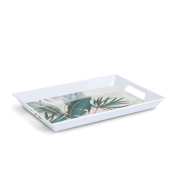 PLADENJ MELAMIN, "PALMOVI LISTI"  50X35X5 CM