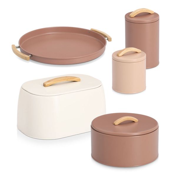 PLADENJ SERVIRNI, KOVINA / KAVČUKOVEC,  MOCHA   43,5X37X3 CM