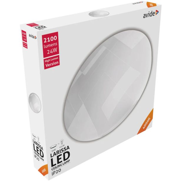 PLAFONJERA AVIDE LED LARISSA 24W 4000K