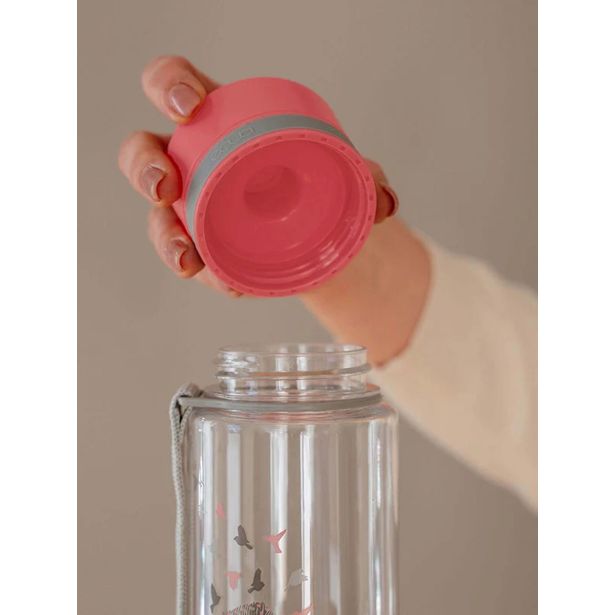 PLASTENKA ZA VODO EQUA BIRDS 600 ML, BREZ BPA