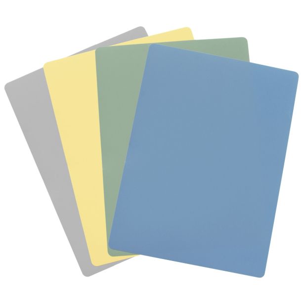 PLASTIČNA DESKA STEUBER 38X28CM UPOGLJIVA PODLOGA ZA REZANJE SET 4/1