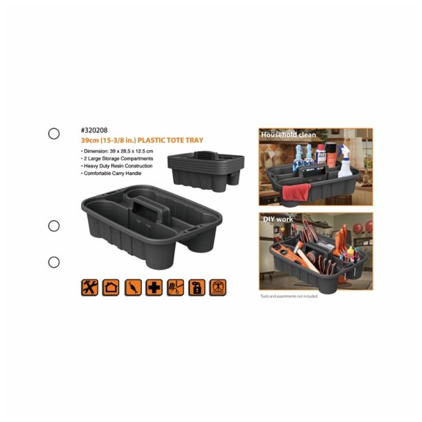 PLASTIČNA KASETA TACTIX 38 CM ODPRTA