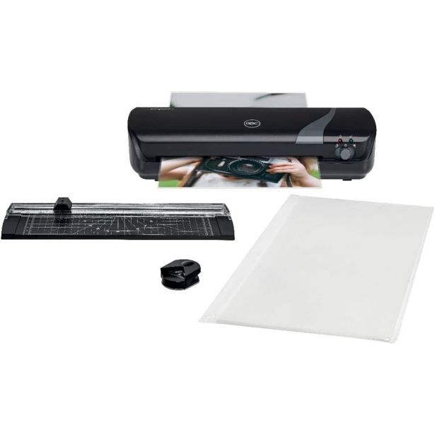 PLASTIFIKATOR IN DODATKI GBC A4 INSPIRE + KOMPLET Z REZALNIKOM 4410036EU