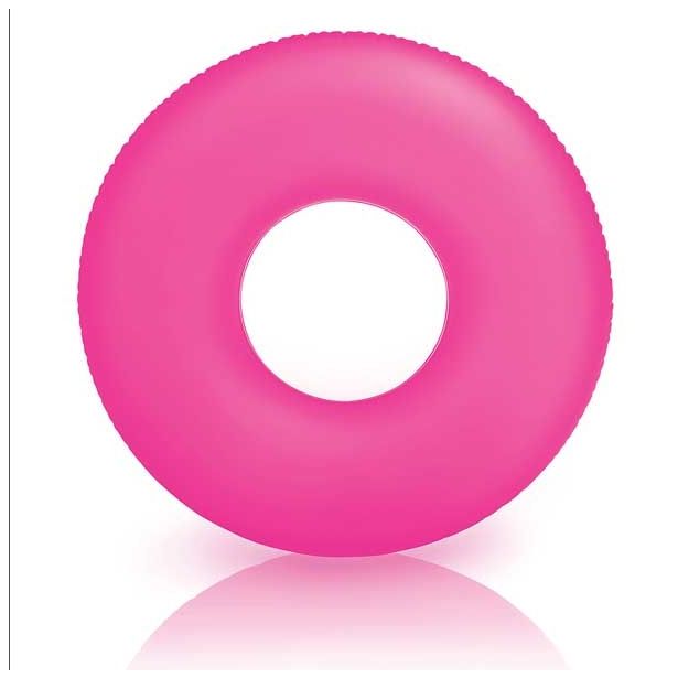 PLAVALNI PRIPOMOČEK INTEX NEON OBROČ 91 CM RAZLIČNE BARVE