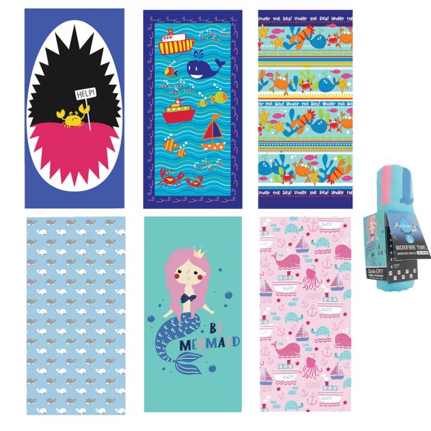 BRISAČA HENRIKSON PLAŽNA OTROŠKA 160X80CM SORTIRANO