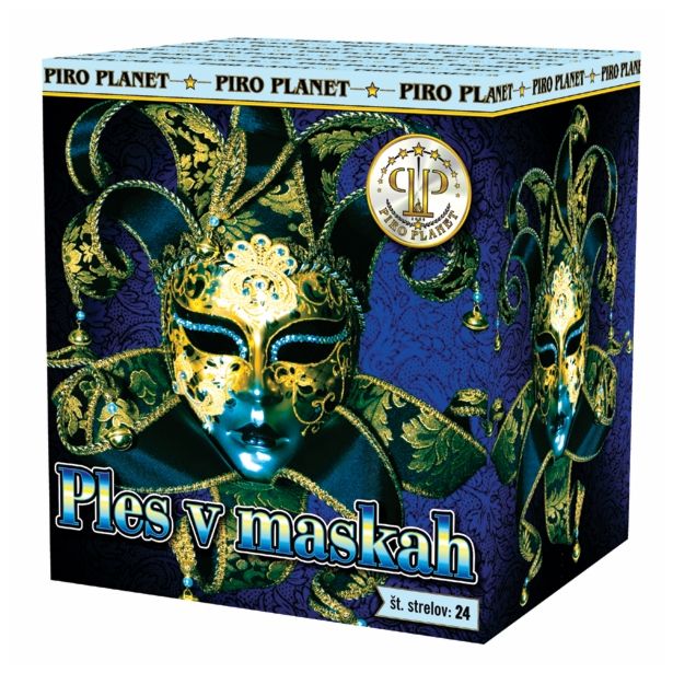 BATERIJA PIRO PLANET PLES V MASKAH 350 G / KAT. F2
