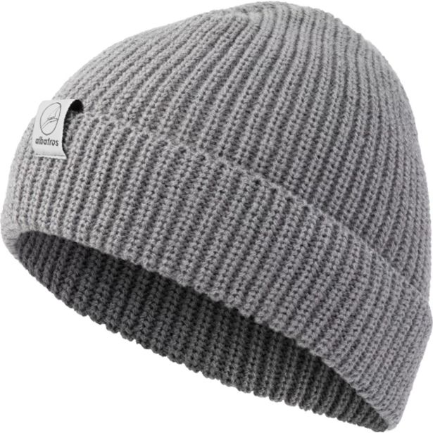 PLETENA KAPA ALBATROS VOLNENA KAPA CLAY SIVA