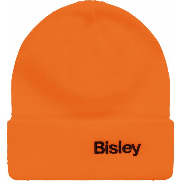 PLETENA KAPA BISLEY ORANŽNA FLURO