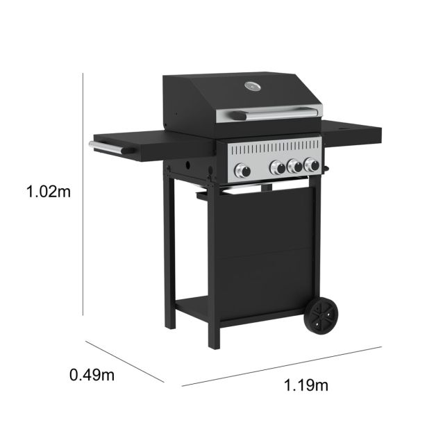 PLINSKI ŽAR C400 3+1G 112X49X104