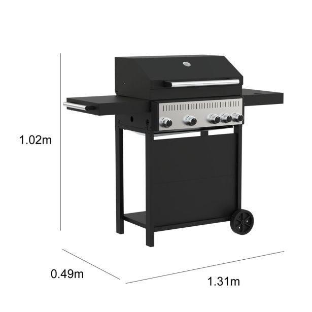 PLINSKI ŽAR C500 4+1G 125X49X104