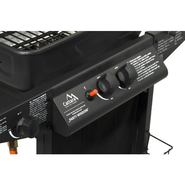 PLINSKI ŽAR CATTARA PARTY WINDOW 2 + 1 S KUHALNIKOM