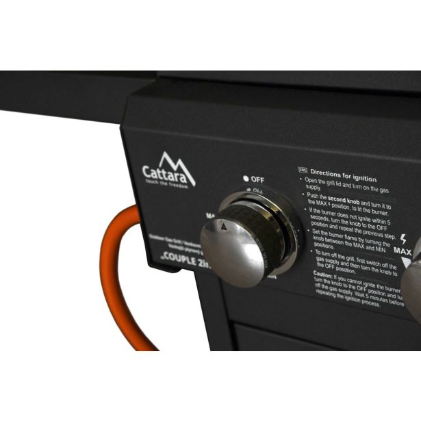 PLINSKI ŽAR CATTARA PLIN IN OGLJE COUPLE 2V1 KOMBINIRAN