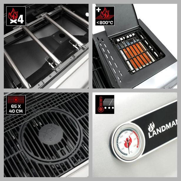 PLINSKI ŽAR LANDMANN TRITON 4.1 MAXX (12969) INOX