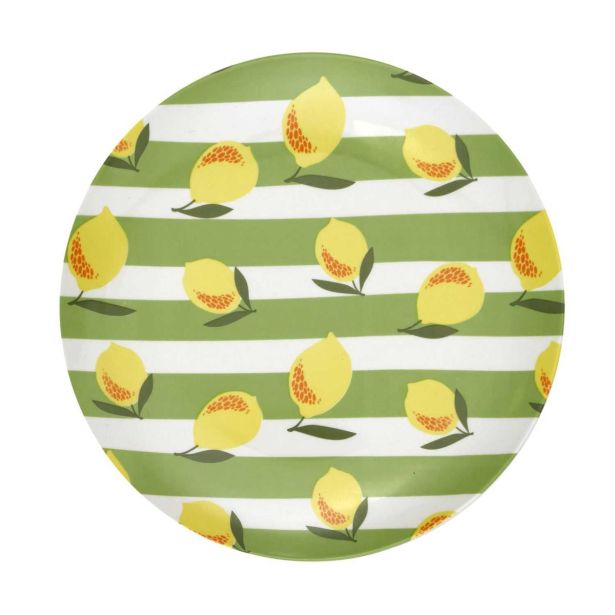 PLITVI KROŽNIK HOME DECO 27 CM BAIN DE SOLEIL PORCELAN