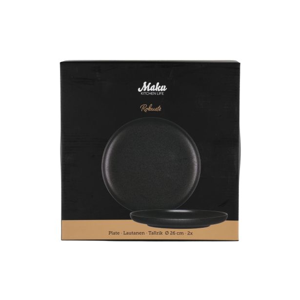 PLITVI KROŽNIK MAKU 26 CM ROBUSTE 2/1