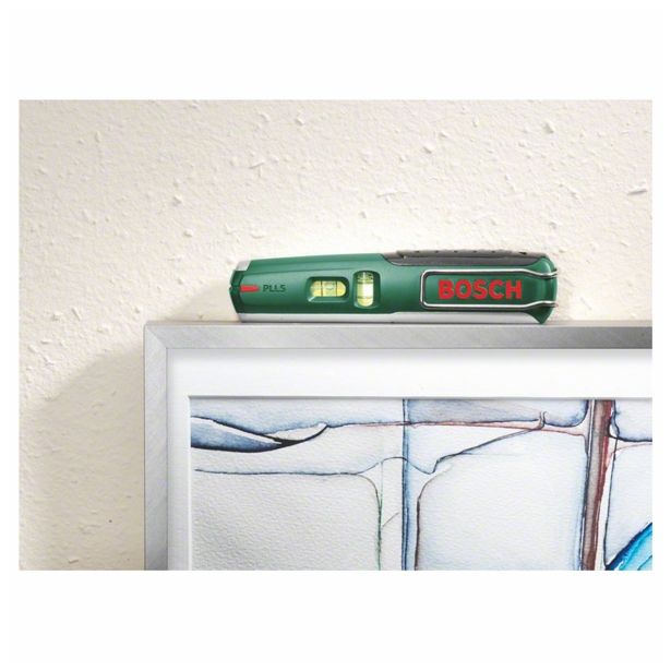 LASERSKA VODNA TEHTNICA BOSCH PLL5 Z ZIDNIM DRŽALOM