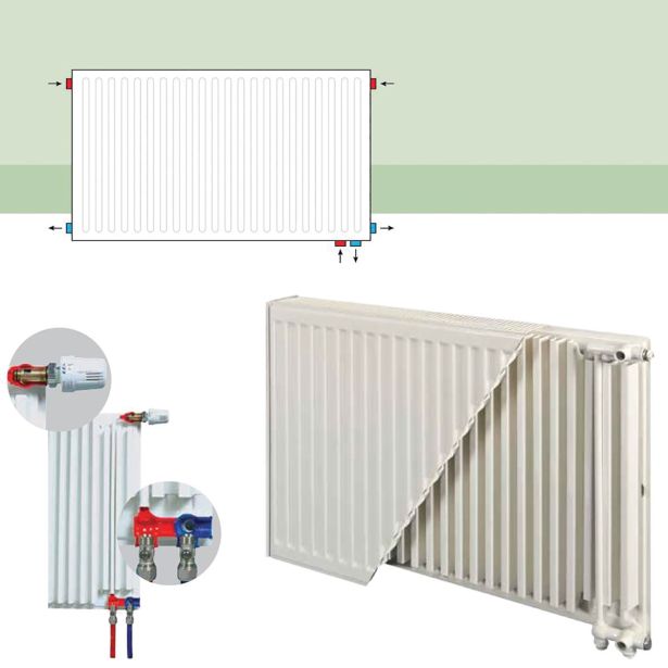 PLOČ.RADIATOR TIP 22KV E.C.A. H=600 L=600 PKKP BREZ VENTILNEGA VLOŽKA