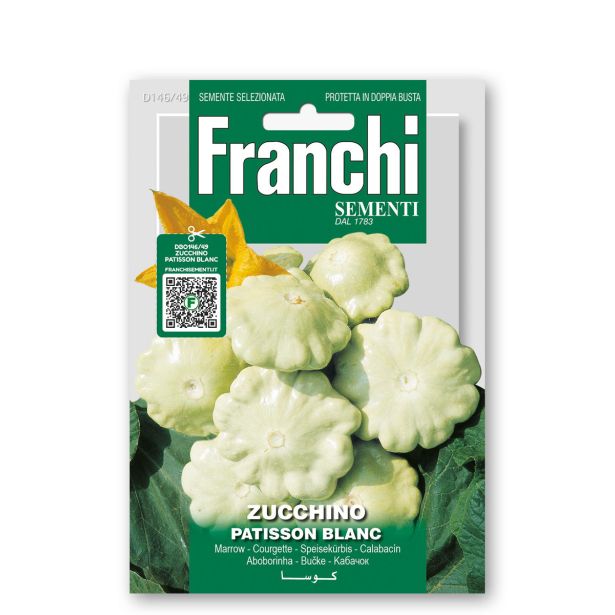 PLODOVKA FRANCHI SEMENTI BUČKA CUSTARD WHITE