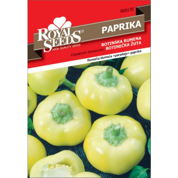 PLODOVKA ROYAL SEEDS PAPRIKA BOTINSKA RUM. 135