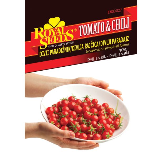 PLODOVKA ROYAL SEEDS ROYAL TOMATO&CHILI WILD TOMATO LINE 27