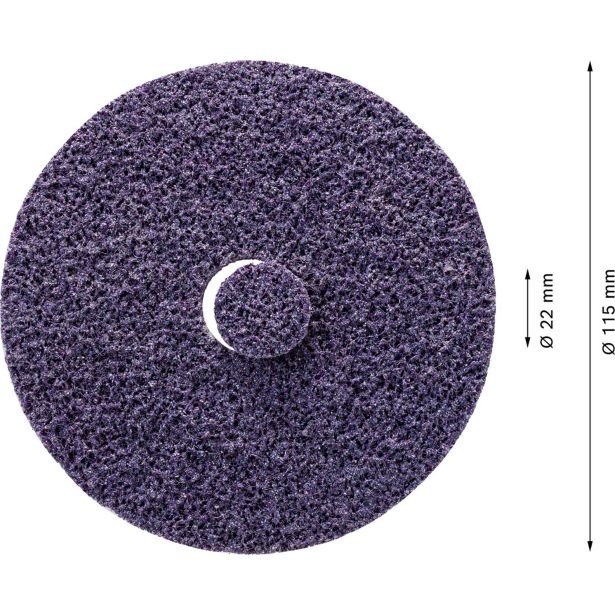 PLOŠČA EXPERT N477 SCM ZA KOTNE BRUSILNIKE, 115 X 22 MM, ZELO GROBA