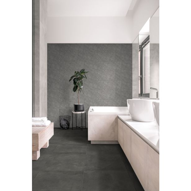 PLOŠČICA TAL. VIDEZ KAMNA CERMED AXIS BLACK 61X61