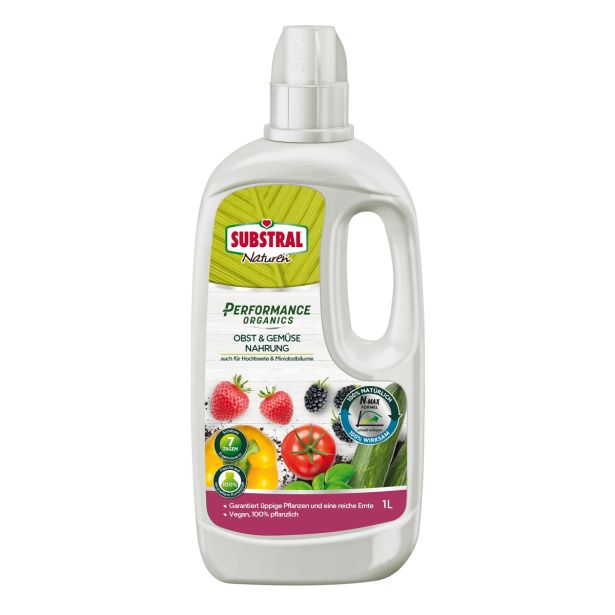 GNOJILO TEKOČE ZA SADNO DREVJE IN ZELENJAVO PERFORMANCE ORGANICS SUBSTRAL NATUREN 1 L