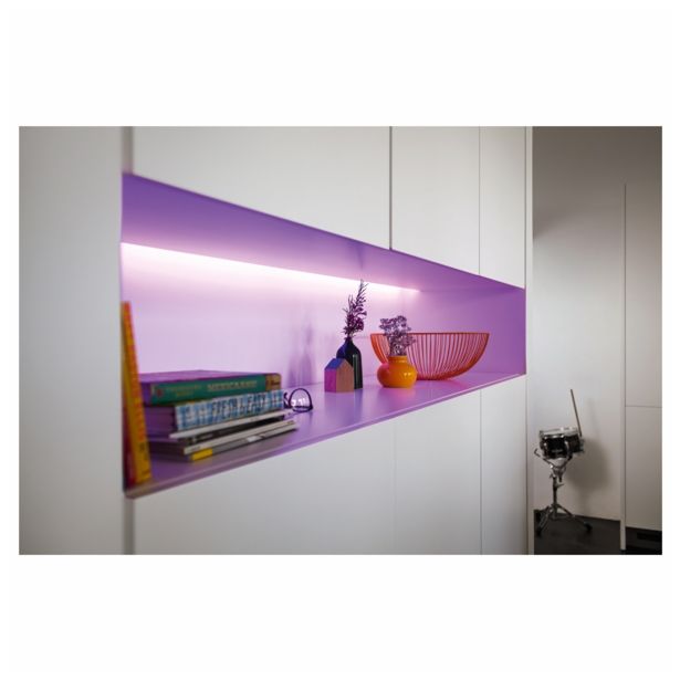 PODELEM. STENSKA SVETILKA PHILIPS LIGHTSTRIPS 1X27W LED 70980/55/PH VEČBARVNA