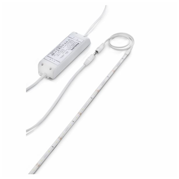 PODELEM. STENSKA SVETILKA PHILIPS LIGHTSTRIPS 1X8.5W LED 70978/87/PH BELA