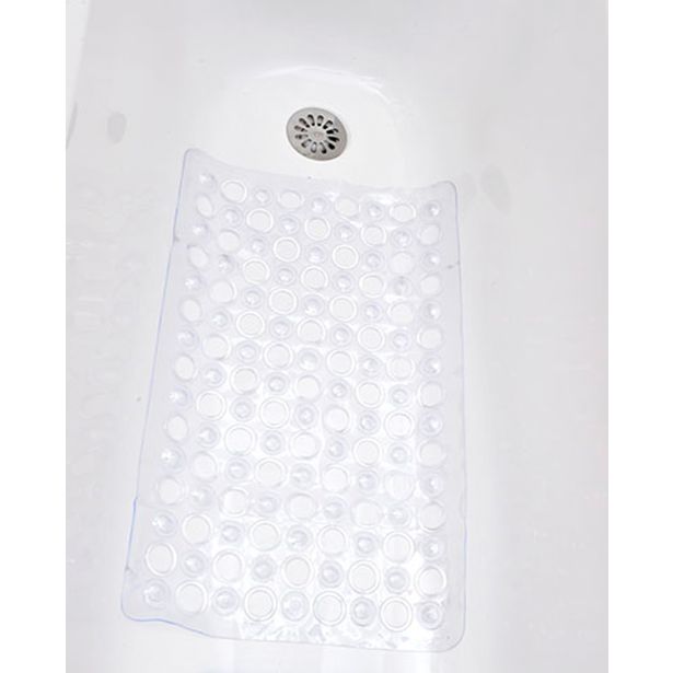 TENDANCE PODLOGA ZA KAD Z LUKNJICAMI 60 X 38 CM, PROZORNA