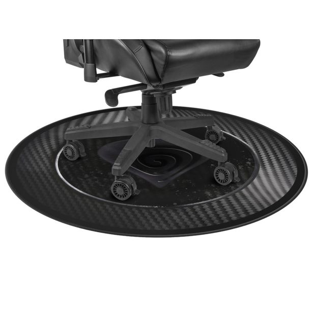 PODLOGA ZA GAMING STOL GENESIS TELLUR 500 DECAY, CARBON-ČRNA