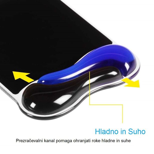 PODLOGA ZA MIŠKO KENSINGTON GEL MODRO-ČRNA 62401