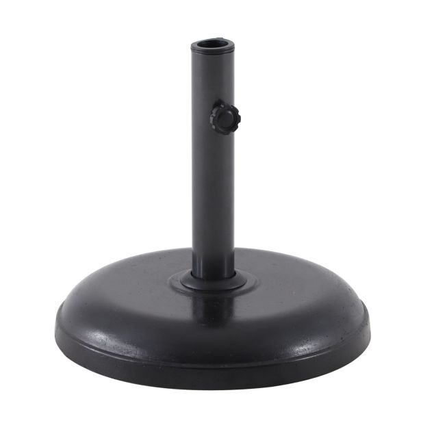 PODSTAVEK ZA SENČNIK OKROGLO 16KG D38 T.SIVA BETON, JEKLO