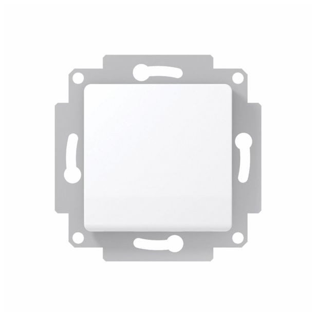 PODOMETNA VTIČNICA ART VARNOSTNA S POKROVČKOM BELA, VIJAČNA, BOK