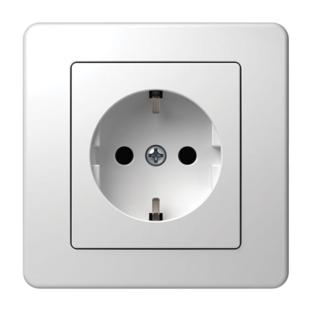 PODOMETNA VTIČNICA EKONOMIK VARNOSTNA BELA, VIJAČNA