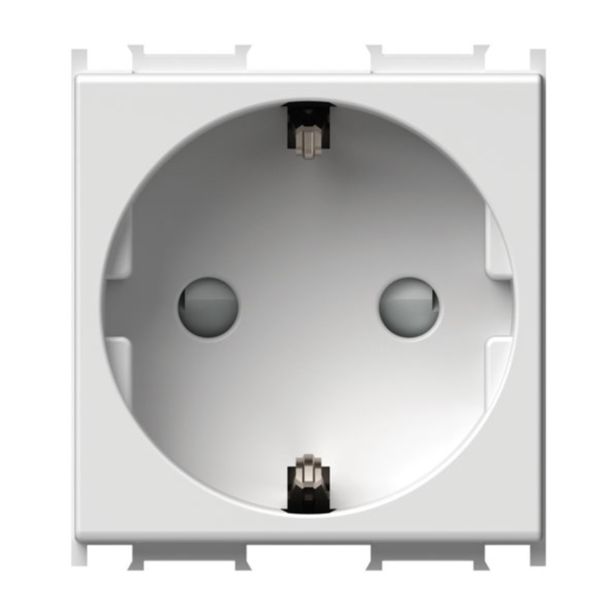 PODOMETNA VTIČNICA MODUL VARNOSTNA, 10 KOS/PAK BELA, VIJAČNA, 2M, BOK