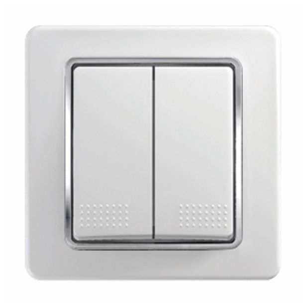 PODOMETNO STIKALO EKONOMIK SERIJSKO 10AX BELI DUROPLAST