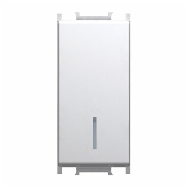 PODOMETNO STIKALO MODUL DVOPOLNO 16AX BELO, IN, 1M, BREZ TLIVKE