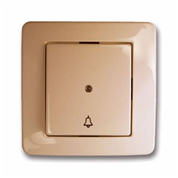 PODOMETNO TIPKALO EKONOMIK NAVADNO 10A, TI 50 BEŽ, ZVONEC, S TLIVKO