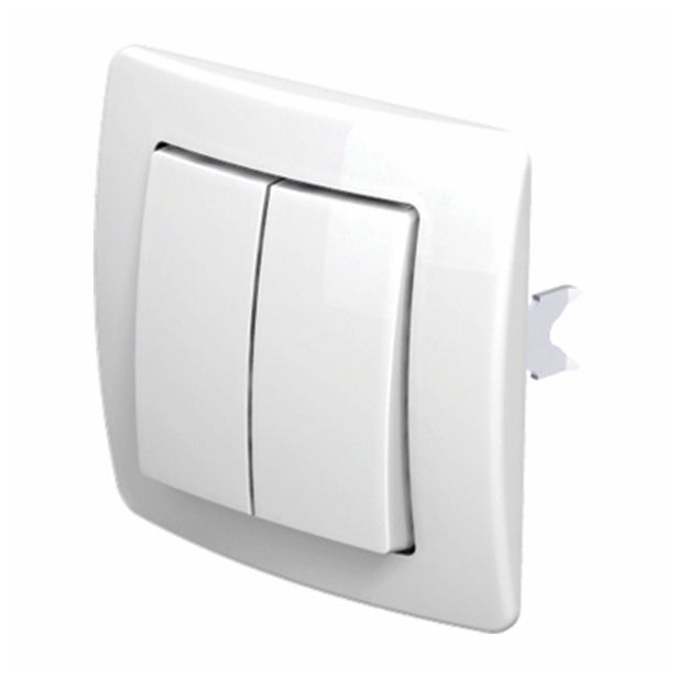 PODOMETNO TIPKALO EKONOMIK SERIJSKO 10A BELO