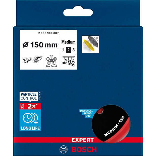 PODPORNI KROŽNIKI EXPERT MULTIHOLE UNIVERSAL, 150 MM, SREDNJI