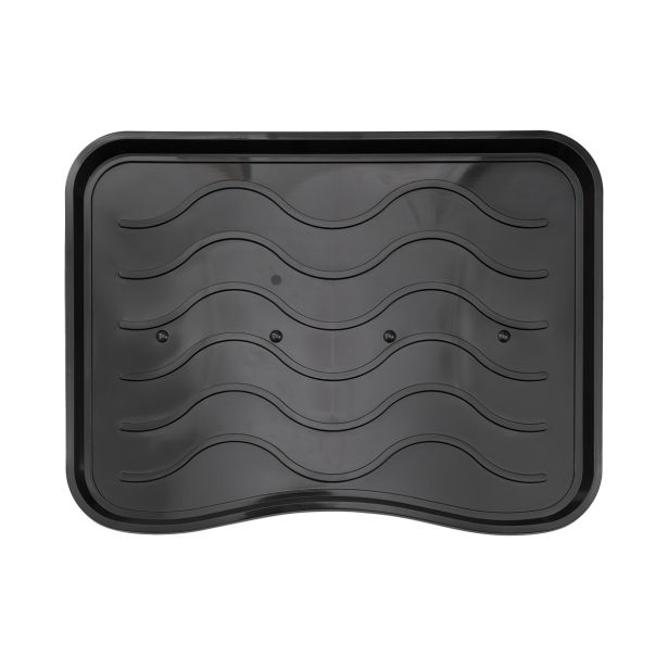 PREDPRAŽNIK MULTY HOME PODSTAVEK ZA ČEVLJE PLASTIČEN,38X50CM SIV